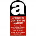 Sticker amiante